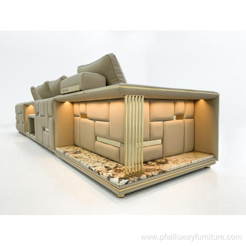 Modern light luxury sofa